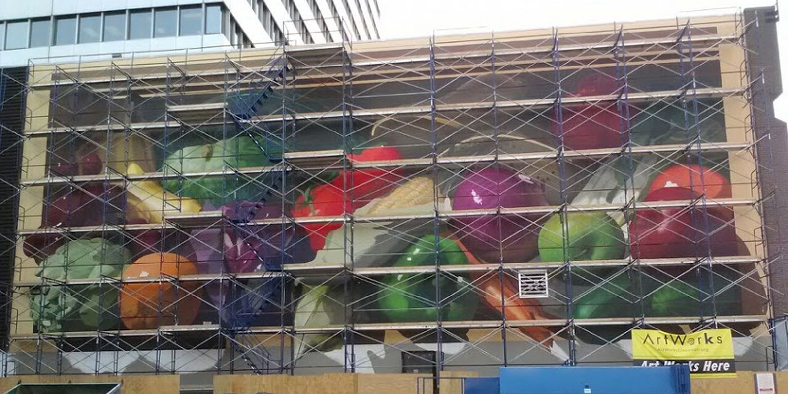 Kroger Headquaters Mural - Cincinnati Ohio - Courtesy of Art Works Cincinnati
